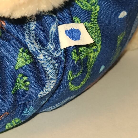Build a Bear "Happy Hugs" Teddy In Blue Dinosaur Sleeper Soft Stuffed Plush 16" - Picture 6 of 8